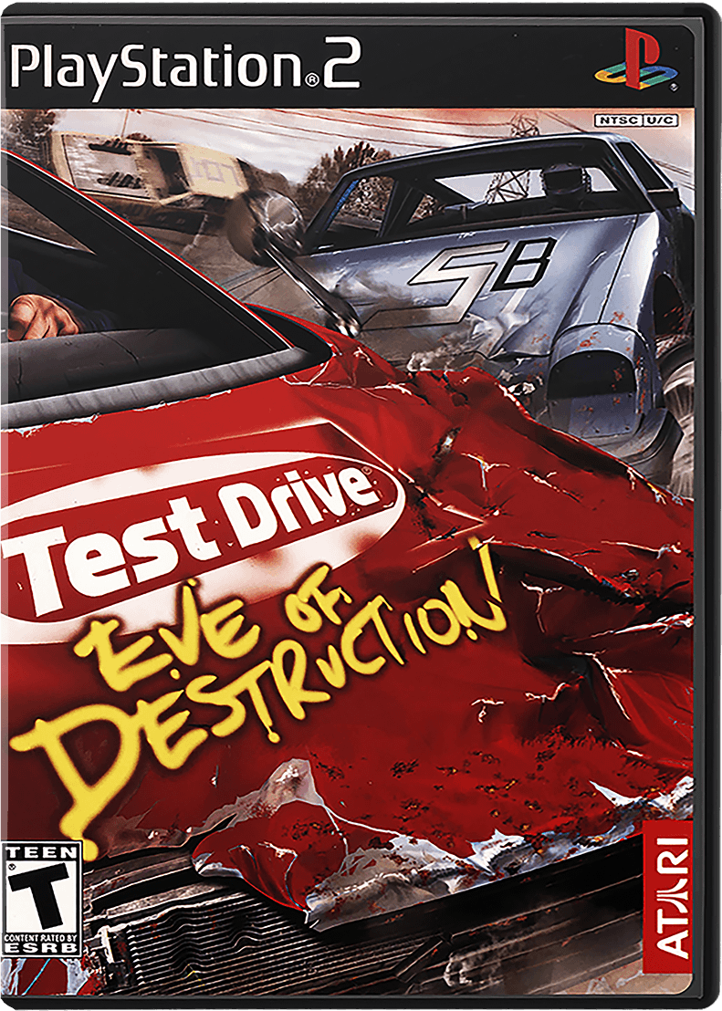 Test Drive Eve of Destruction box art for Playstation 2